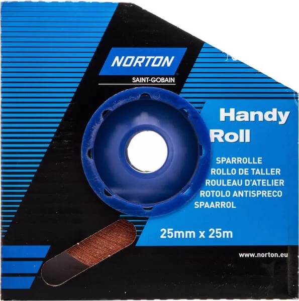 Norton - PP35007 - Norton Emery Cloth 25m x 25mm K150