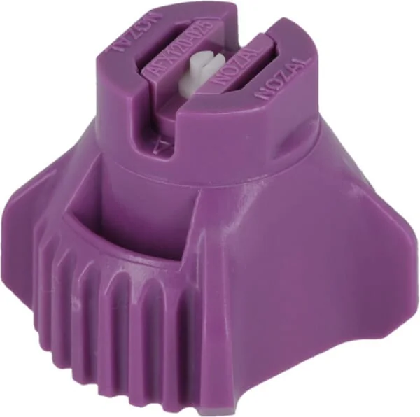 Nozal - AFX120025P008 - Flat Fan Nozzle Set (8 Pcs) AFX 120° 025 Purple