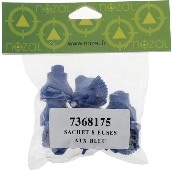 Nozal - ATX12003P008 - Air Injection Nozzle Set (8 Pcs) ATX 120° 03 Blue