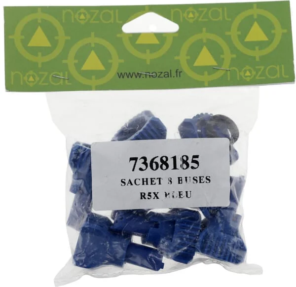 Nozal - R5X03P008 - Fertiliser Nozzle Set (8 Pcs) R5X 03 Blue
