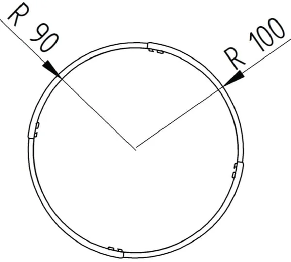 OK Plast - 162067907 - Ring Feeder Inside Diameter 180 Cm