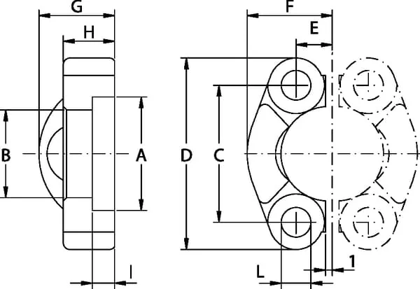 Oleo Tecnica - AFH340 - Cut Split Flange SAE