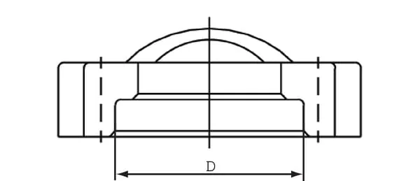 Oleo Tecnica - AFH620 - SAE Split Flange 6000-1 1/4