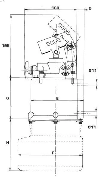OMFB - PMSD25 - Manual Pump