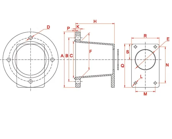 OMT - LMH401 - Bell Housing Gr.1 Honda