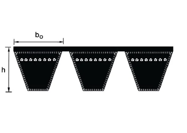 Optibelt - 3SPB2000 - Power Band