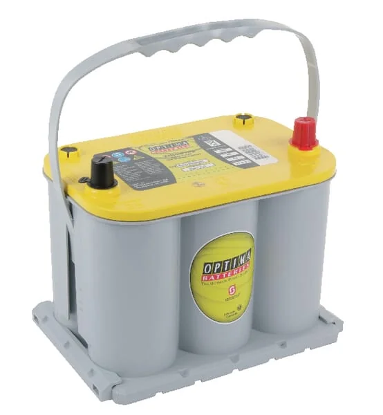 Optima - 840222 - Batteria 12V 48Ah 660A AGM Yellow Top YTR 3.7 Optima, Batteria