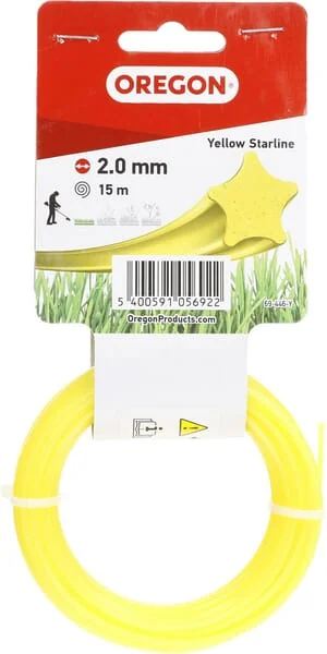Oregon - 69446Y - Trimmer Line Diameter 2.0x15m Starline