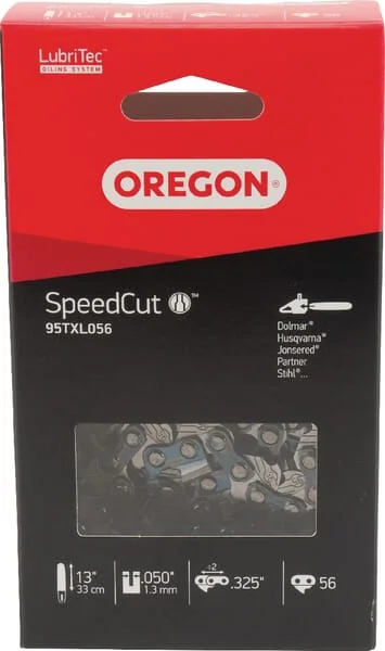 Oregon - 95TXL056E - Saw Chain .325" 1.3mm 56 dl Semi Chisel Speedcut Oregon