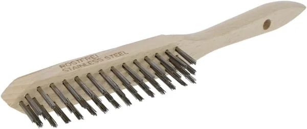 Osborn - 0001151333 - Stainless Steel Wire Brush 3 Rows
