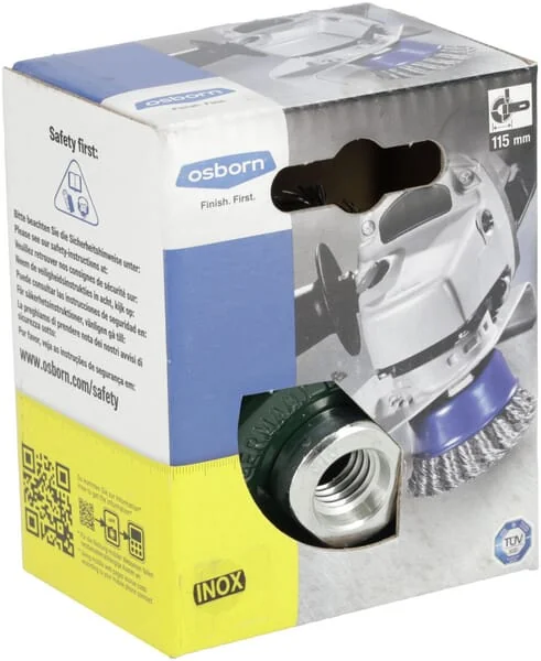 Osborn - 0002608351 - Cup Wire Brush M14 65mm Stainless Steel