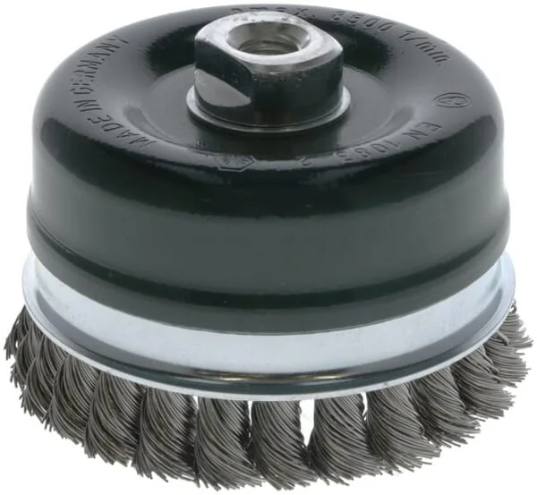 Osborn - 0002608354 - Cup Wire Brush M14 100mm Stainless Steel