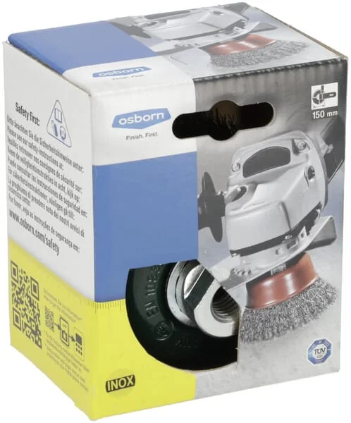 Osborn - 0002613363 - Cup Wire Brush M14 80mm Stainless Steel