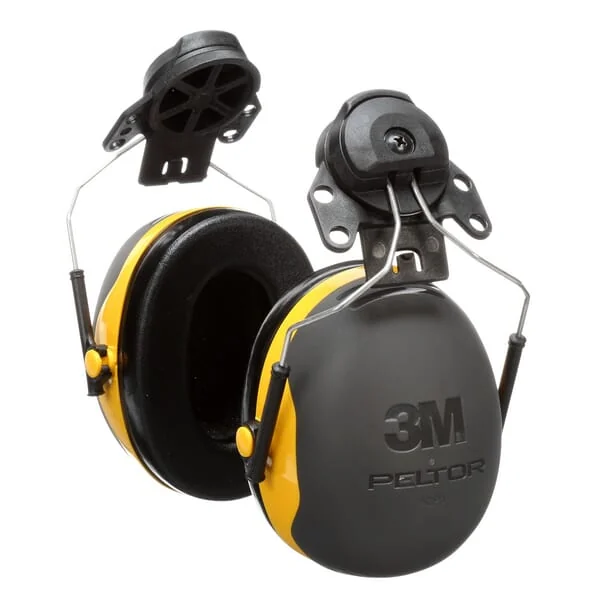Peltor - PEX2P3E - Ear Protectors X2P3E Helmet Attachment Yellow