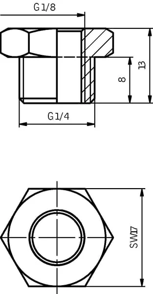 Perma - PRM9260011503 - Perma Adapter G1/4a x G1/8i