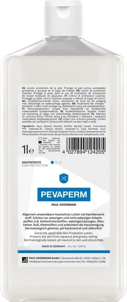 Peva - HC120102 - Pevaperm Hand Cream, 1L