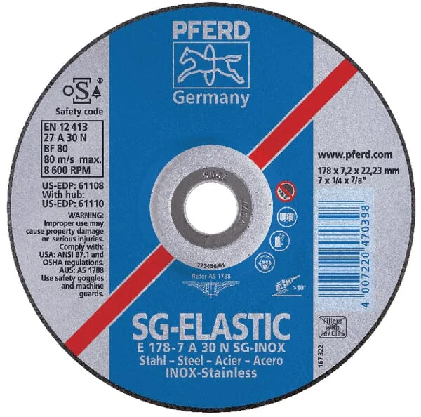 Pferd - BD2307MPSG - Pferd Cut-Off Wheel SG 230x7