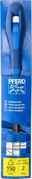 Pferd - VG1132150H2 - Pferd Triangular File 150mm Second Cut