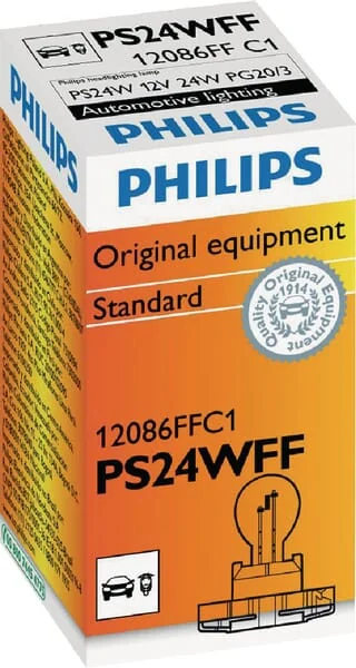 Philips - GL12086FFC1 - Light Bulb Halogen PS24W 12V 24W PG20/3 Philips