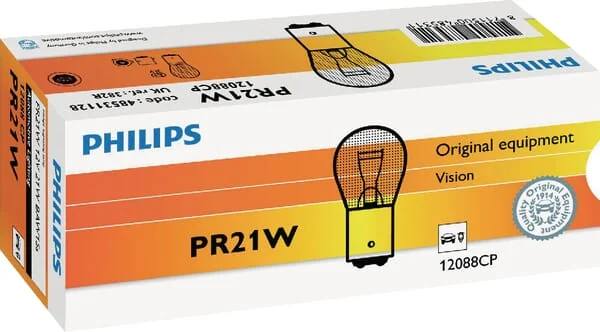 Philips - GL12088CP - Light Bulb Conventional PR21W 12V 21W BA15D Philips