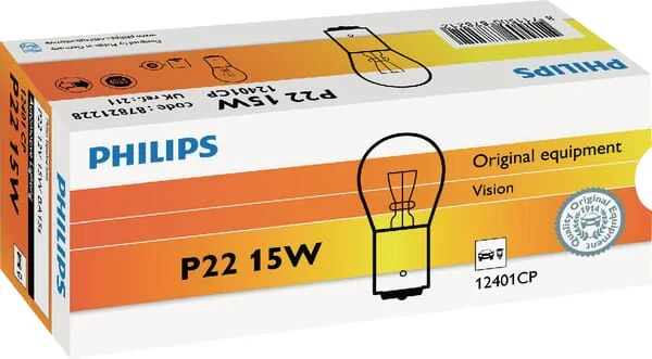 Philips - GL12401CP - Light Bulb Conventional 12V 15W SV8.5 Philips