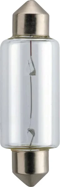 Philips - GL12850 - Festoon Bulb Conventional Tube C15W 12V 15W SV8.5 White Philips
