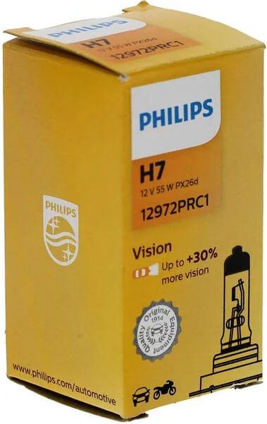 Philips - GL12972PR - Philips Incandescent Bulb 12V 55W H7