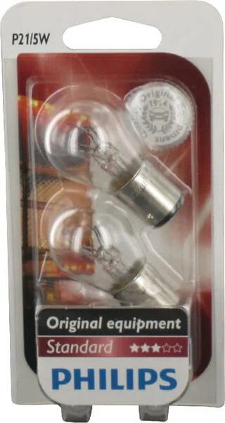 Philips - GL13499B2 - Light Bulb Conventional Sphere P21/5W 24V 21W/5W BAY15D White Philips