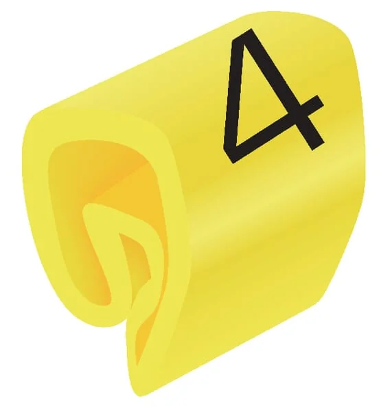 Phoenix Contact - CLIC134 - Core Code, 1.5-4mm, Yellow 4