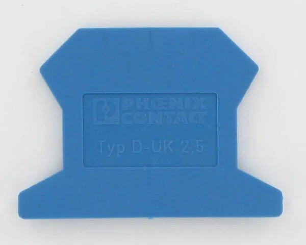 Phoenix Contact - DUK25BU - End-Cover, Blue