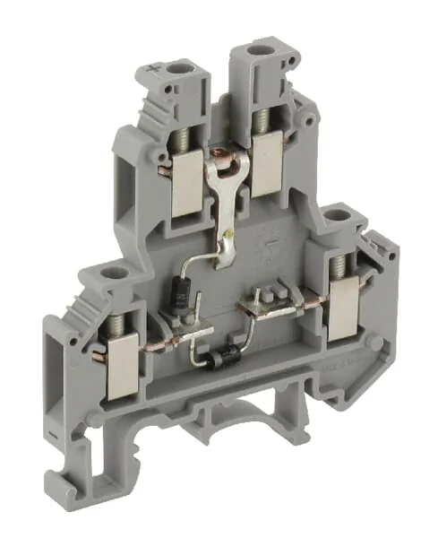 Phoenix Contact - UKK52DIOOULURUL - Terminal Block With Diode 2 Level