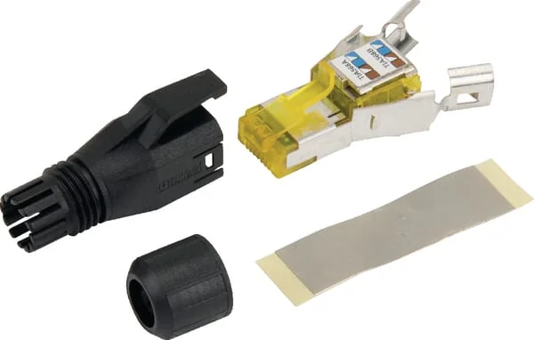 Phoenix Contact - VS08RJ4510GQ - RJ45, CAT6A Network Connector