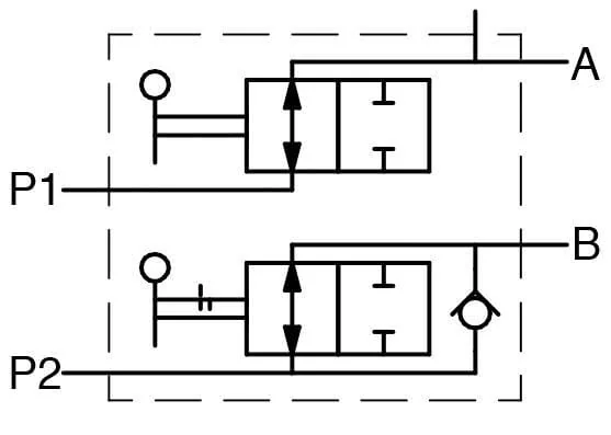 Pister - C000FTV - Three-Way Front Valve