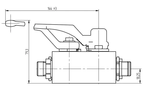 Pister - C000FTV - Three-Way Front Valve