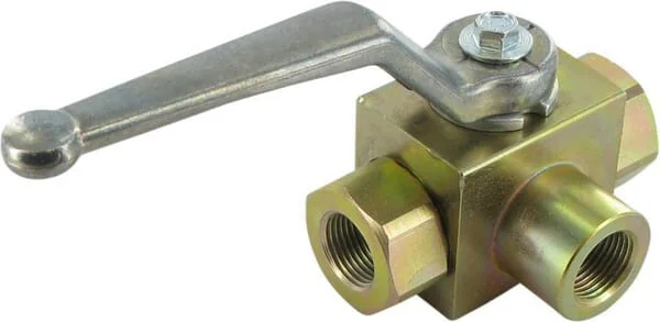 Pister - KH3KSR06T - Ball Valve 3-Way 3/8 T-Bore