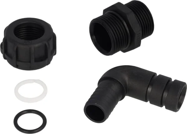 Piusi - F15485000 - Hose Tail 19mm, 1" Male BSP Thread 90°
