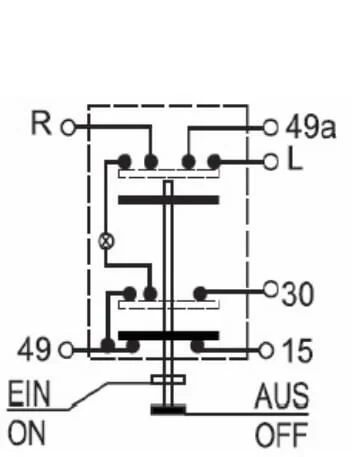 Pneutron - 11105020PN - Pneutron Pressure Switch, Warning Lights, Round, Red