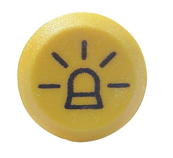 Pneutron - 11110100PN - Rotating Beacon Switch Yellow 12V