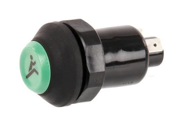 Pneutron - 11130410PN - Pneutron Pressure Switch, Fast, Round, Green