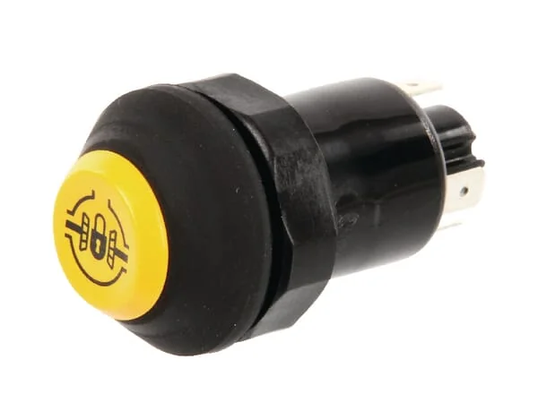 Pneutron - 11130420PN - Pneutron Pressure Switch, Differential Lock, Round, Yellow