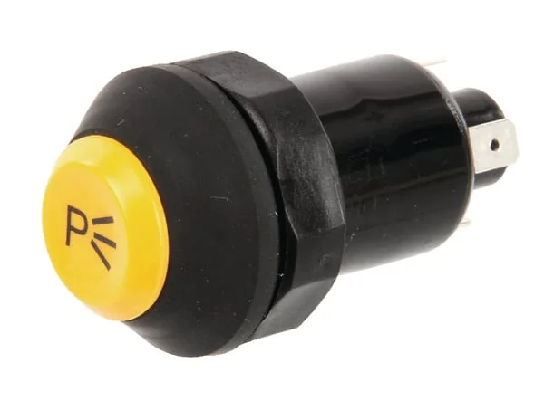 Pneutron - 11130800PN - Pneutron Pressure Switch, Parking Light, Round, Yellow