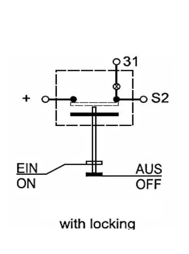 Pneutron - 11135080PN - Push Switch, Vibration, Round, Yellow