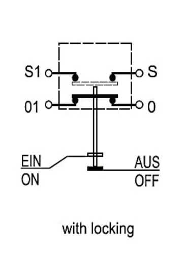 Pneutron - 11145320PN - Pressure Switch, Lifting Device Lift, Round, Green