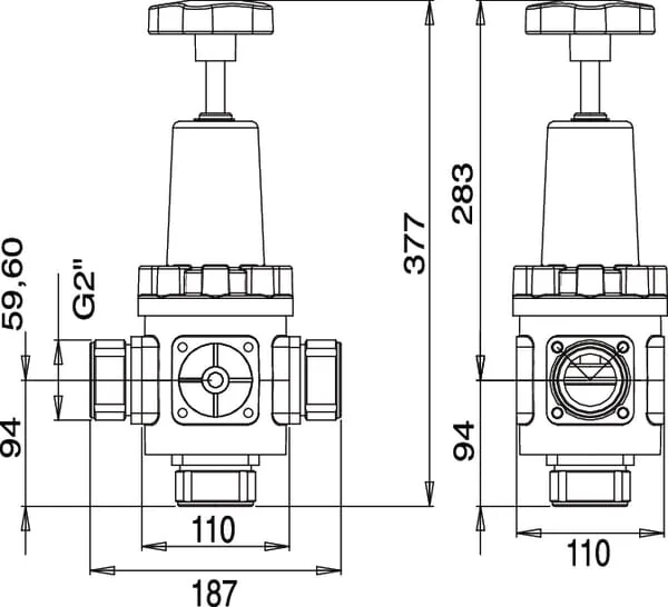 Polmac - 00200080 - Pressure Relief Valve 2"