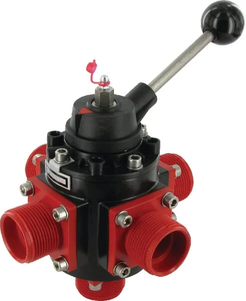 Polmac - VTDC1300 - 5-Way Ball Valve 1 1/4" Polmac
