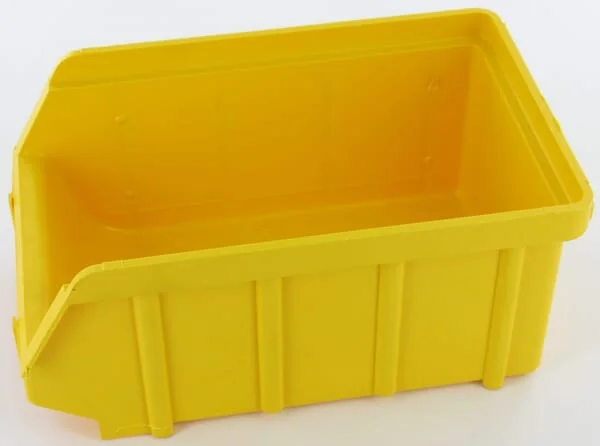 Povag - WE0543 - Storage Box 105x175x75mm, Yellow Polystyrene, 54 By METALIN