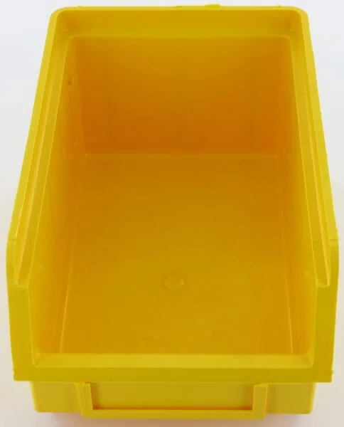 Povag - WE0543 - Storage Box 105x175x75mm, Yellow Polystyrene, 54 By METALIN