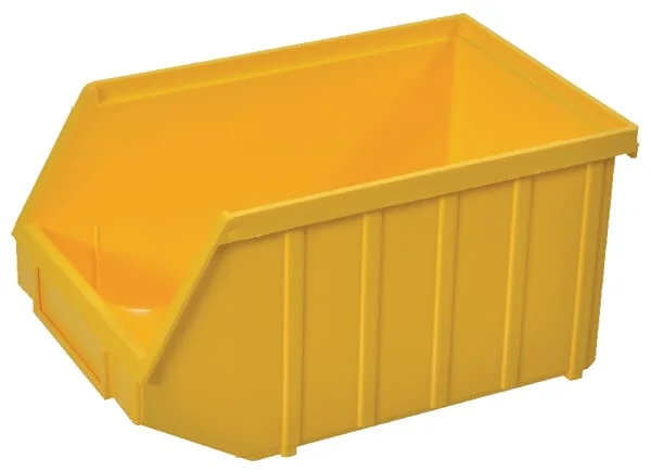 Povag - WE0553 - Storage Box 105x90x50mm, Yellow Polystyrene, 55 By METALIN