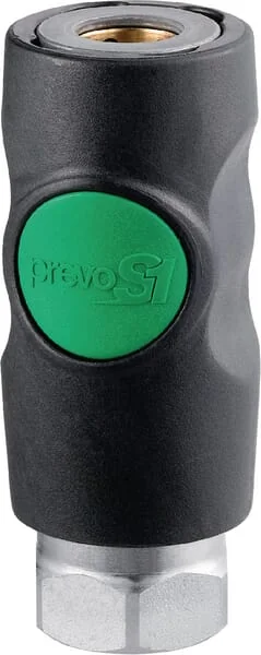 Prevost - ESI071101 - Safety Quick Connect Bi.Dr. 1/4 GRN