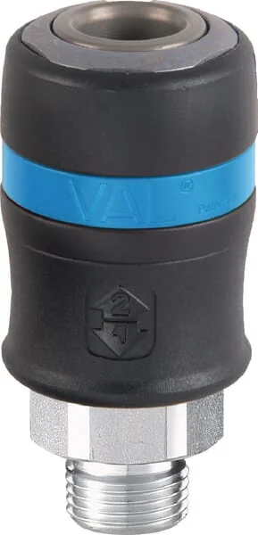 Prevost - ISG111153 - Prevost Safety Quick Coupling Pipe Thread BSP 1/2"